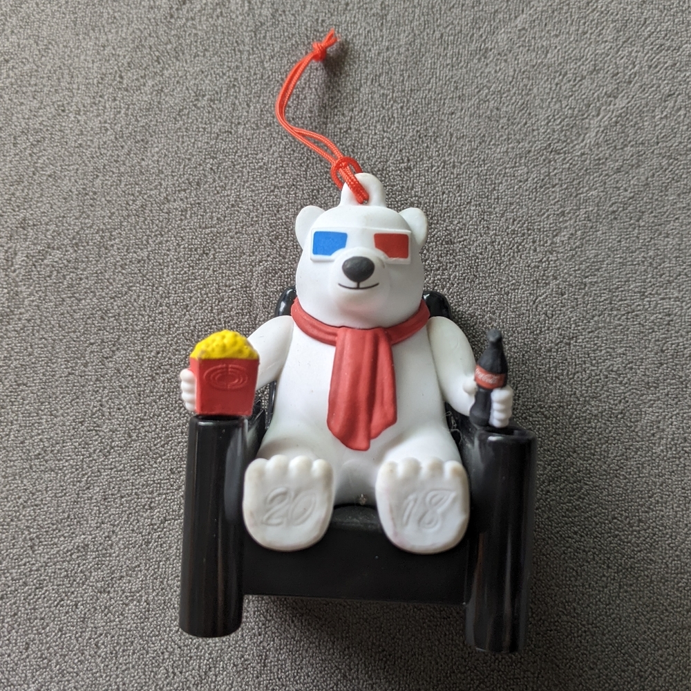2018 Limited Edition Cineplex Coca Polar Bear Ornament